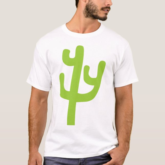 Cactus - Martian Green T-Shirt (Front)