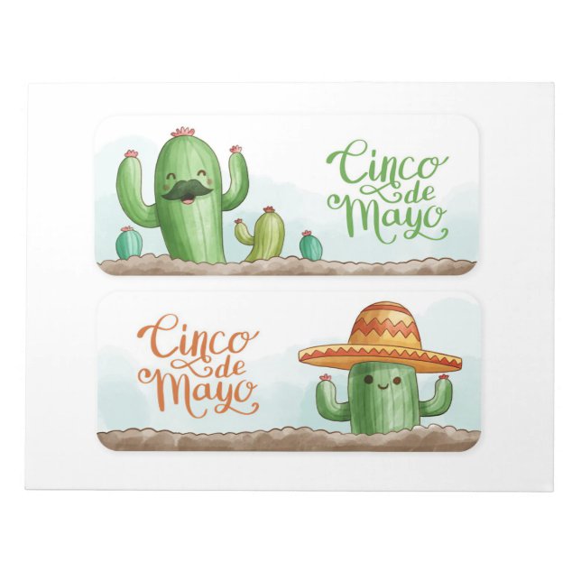 Cactus Mayo Notepad (Front)