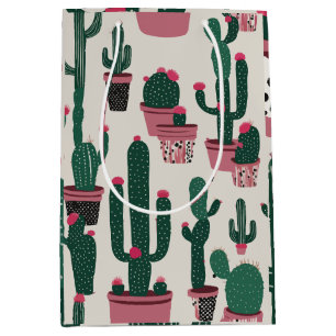 Cactus Medium Gift Bag