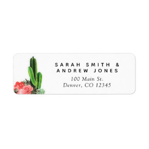 Cactus moderne, Mariage Succulent et Floral