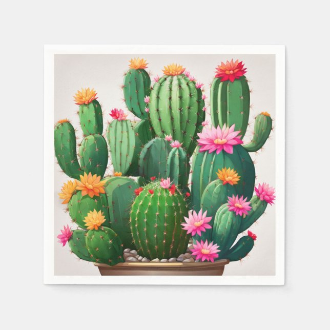 cactus napkin (Front)