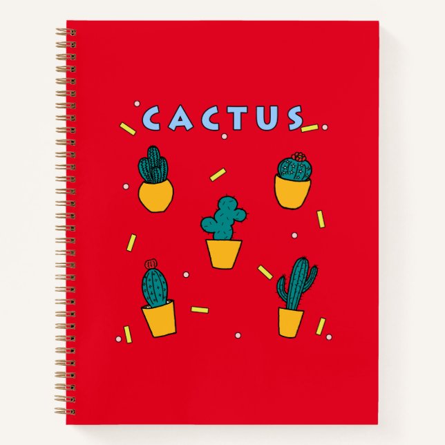 Cactus Notebook (Front)