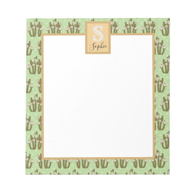Cactus Notepad (Front)