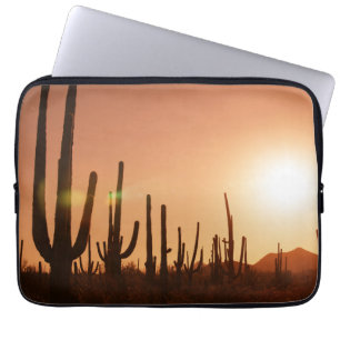 Cactus On Desert Laptop Sleeve