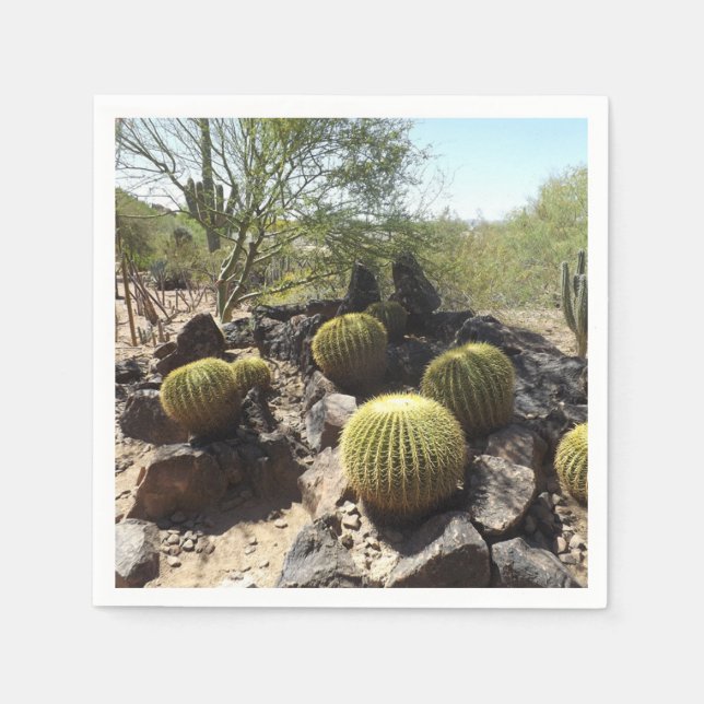 Cactus Paper Napkin (Front)