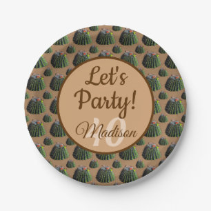 Cactus Paper Plates