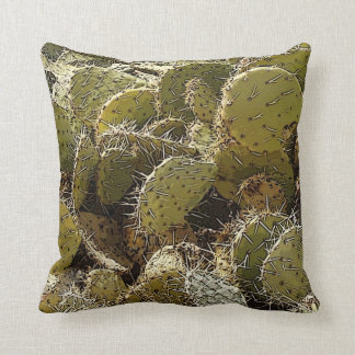 Cactus Patch Throw Pillow