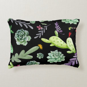 Cactus Pattern 2 Accent Pillow