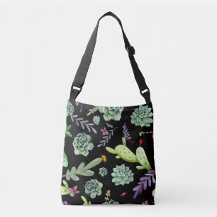 Cactus Pattern 2 Crossbody Bag