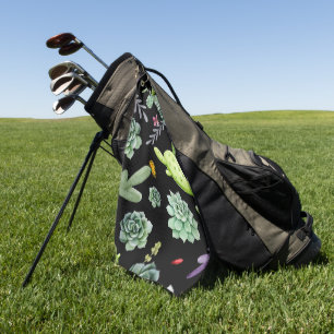 Cactus Pattern 2 Golf Towel