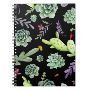 Cactus Pattern 2 Notebook