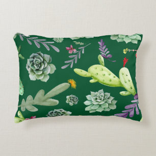 Cactus Pattern 3 Accent Pillow