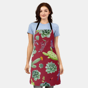 Cactus Pattern 4 Apron