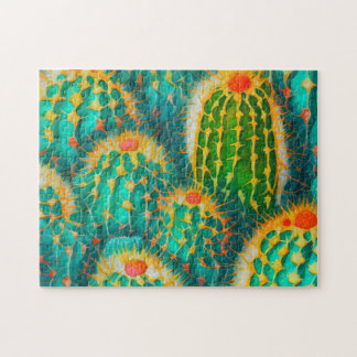 Cactus Pattern 4 Photo Puzzles Internet Jigsaw Puz