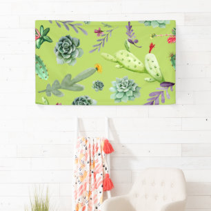 Cactus Pattern 6 Banner