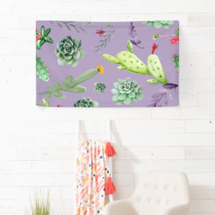 Cactus Pattern 7 Banner