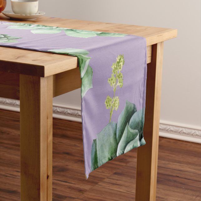 Cactus Pattern 7 Short Table Runner (In Situ)
