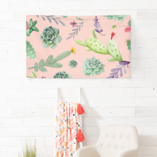 Cactus Pattern 8 Banner