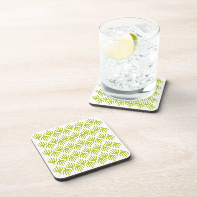 Cactus pattern coaster (Right Side)