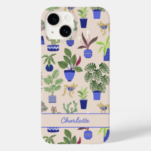 Cactus Pattern Personalized Case-Mate iPhone 14 Case