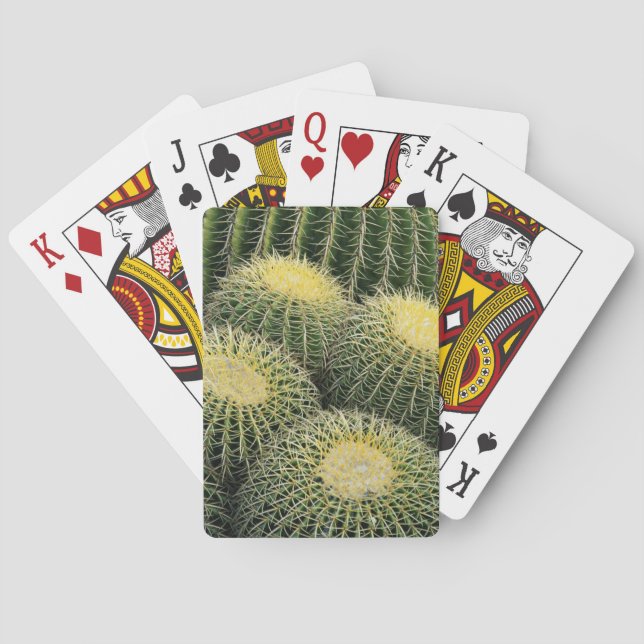 Cactus Pattern Playing Cards (Back)