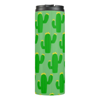 cactus pattern tumbler