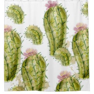 Cactus pattern watercolor