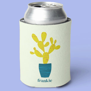 Cactus Personalized Can Cooler