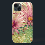 Cactus Pink Blossoms iPhone 13 Case<br><div class="desc">Cactus Pink Blossoms Artist: Tim OToole</div>