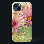 Cactus Pink Blossoms iPhone 13 Case<br><div class="desc">Cactus Pink Blossoms Artist: Tim OToole</div>