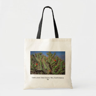Cactus plant, Colca Canyon, Peru, South America De Tote Bag