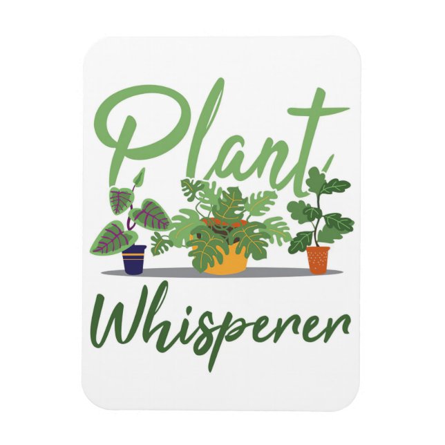 Cactus Plant Whisperer Magnet (Vertical)