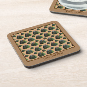 Cactus Plastic Coasters - Personalized Option