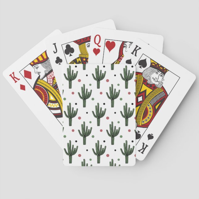 Cactus Playing Cards (Back)