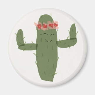 Cactus Princess Magnet