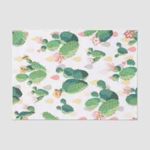 Cactus Print Tissue Paper