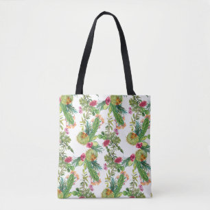 Cactus Print Tote Bag