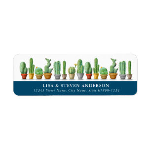 Cactus Return Address Labels