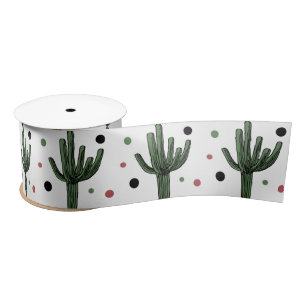 Cactus Satin Ribbon