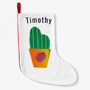 Cactus Small Christmas Stocking