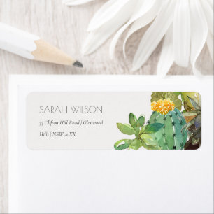 Cactus Succulent Mariage de feuillage vert jaune