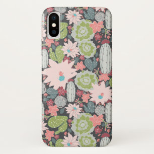 Cactus Succulent Plants Pattern Case-Mate iPhone Case