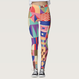 Cactus Succulent: Sketch Style Doodle Leggings