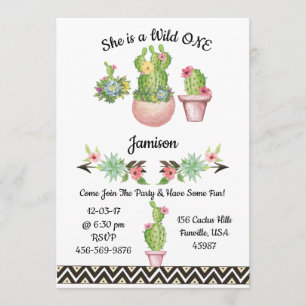 Cactus Succulent Sud-Ouest Sauvage Un Invitation