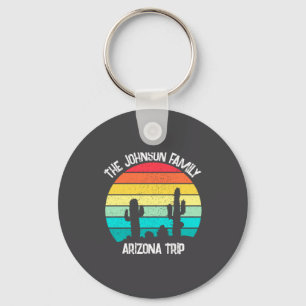 Cactus Sunset Arizona Desert Trip Womens _1  Keychain