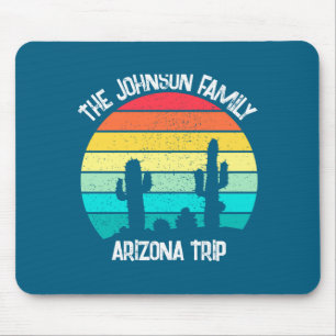 Cactus Sunset Arizona Desert Trip Womens _1 Mouse Pad