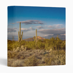 Cactus Sunset in Arizona Binder