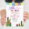 Cactus Surprise Birthday Party Invitation