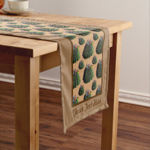 Cactus Table Runner - Optional Personalization