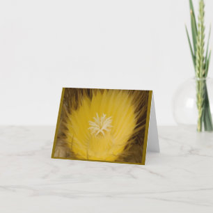 Cactus thank you card
